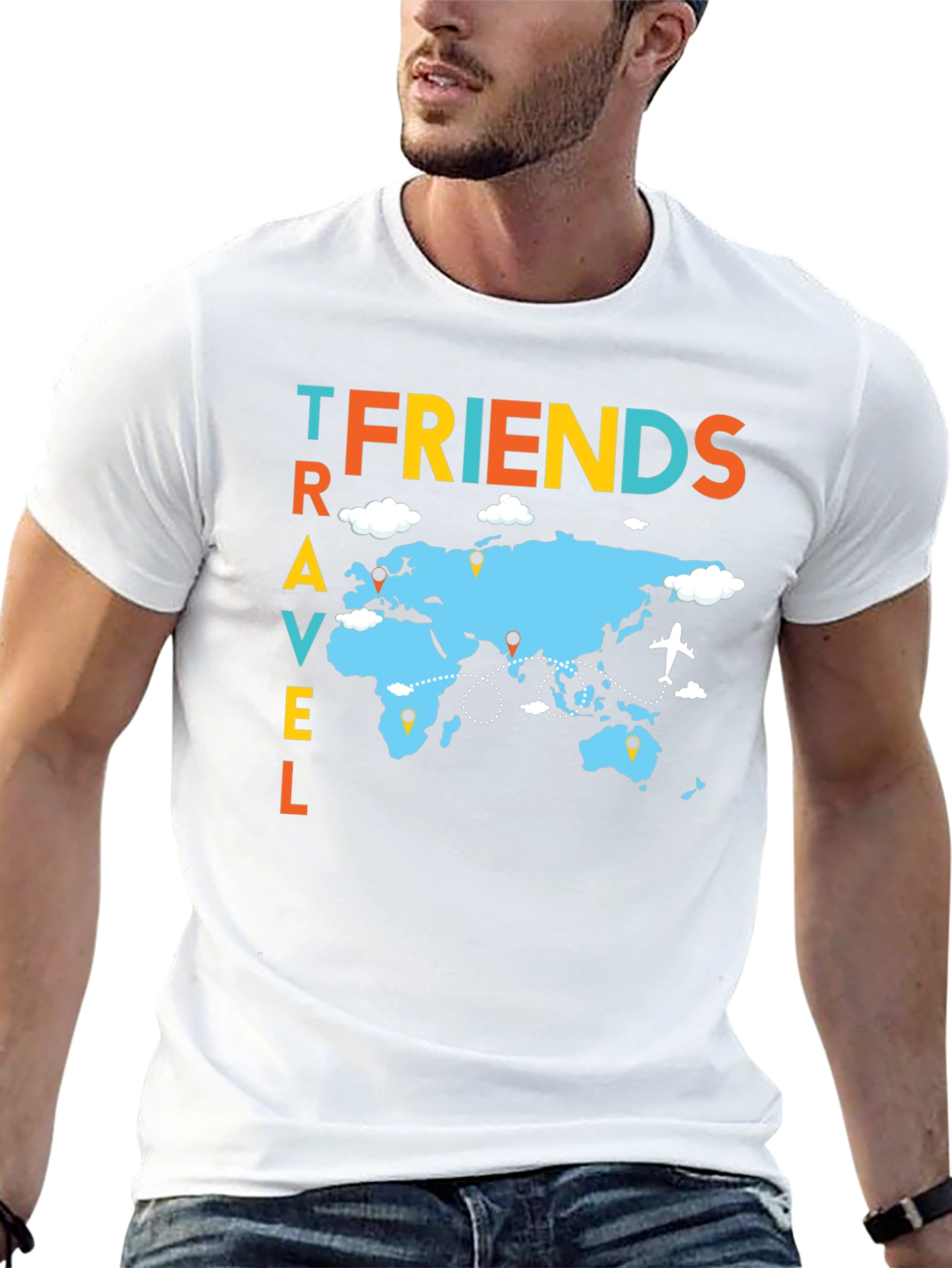 Travel Friends Graphic T-Shirt