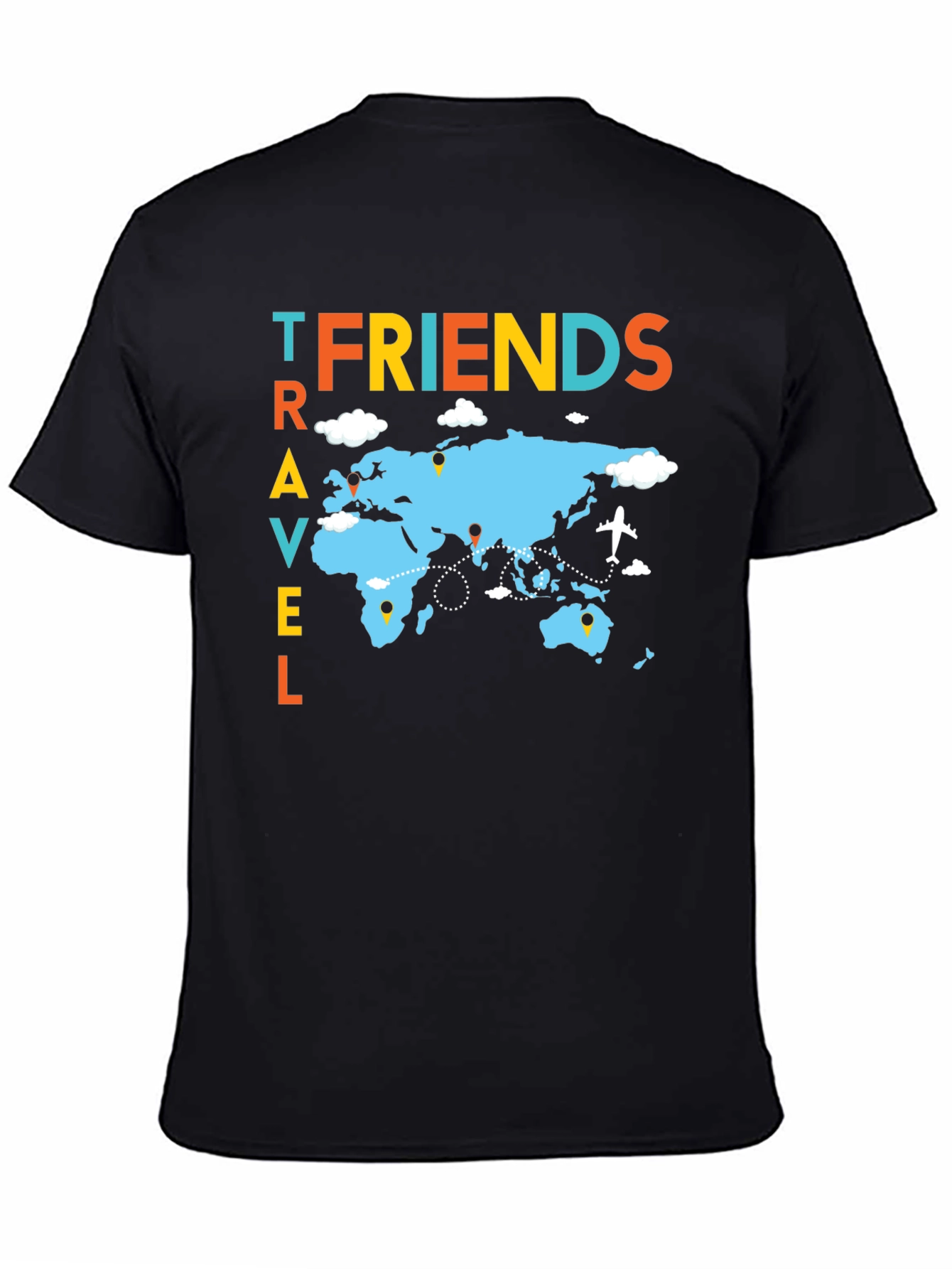 Travel Friends Graphic T-Shirt
