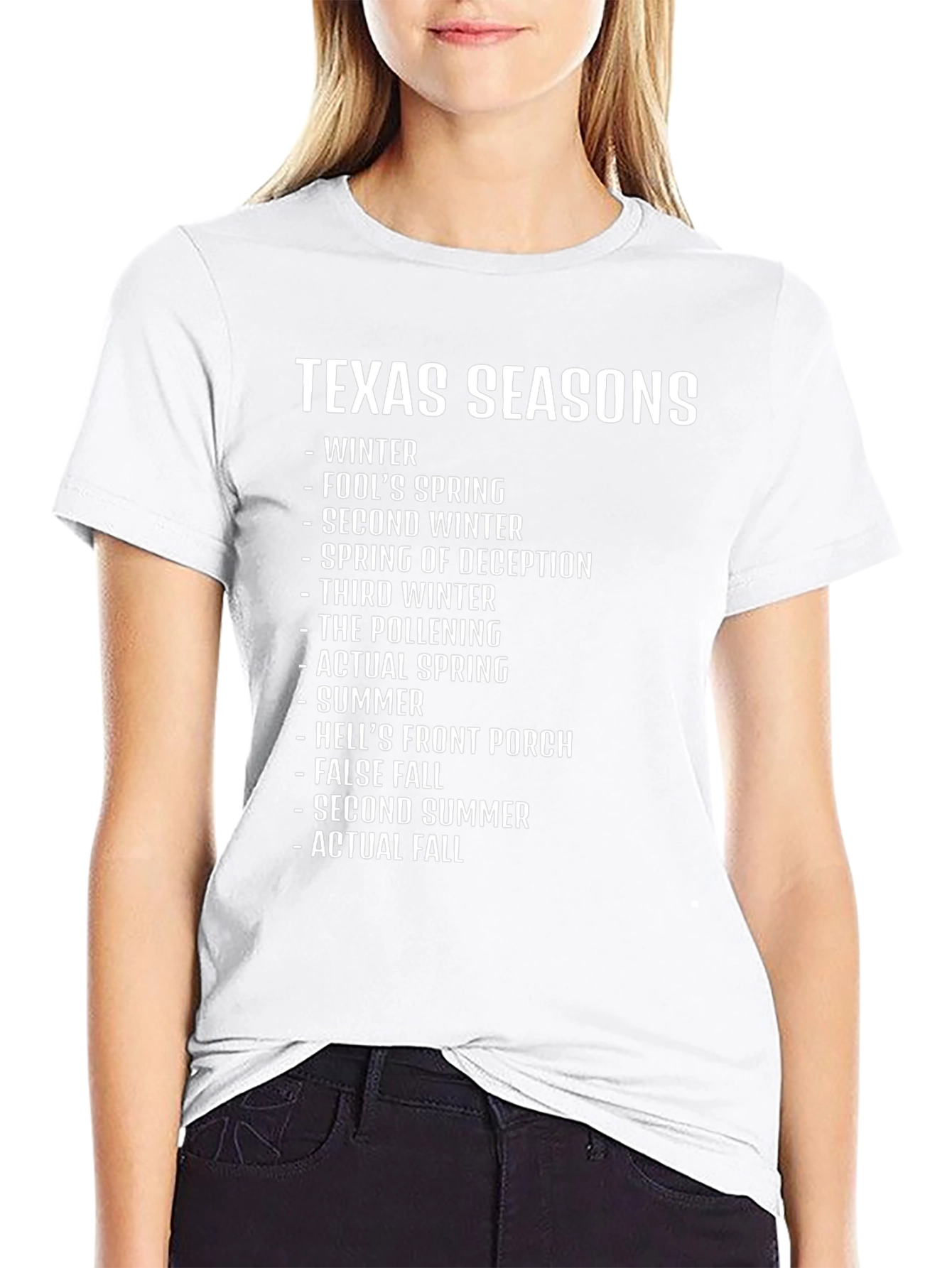 Texas Seasons Graphic T-Shirt