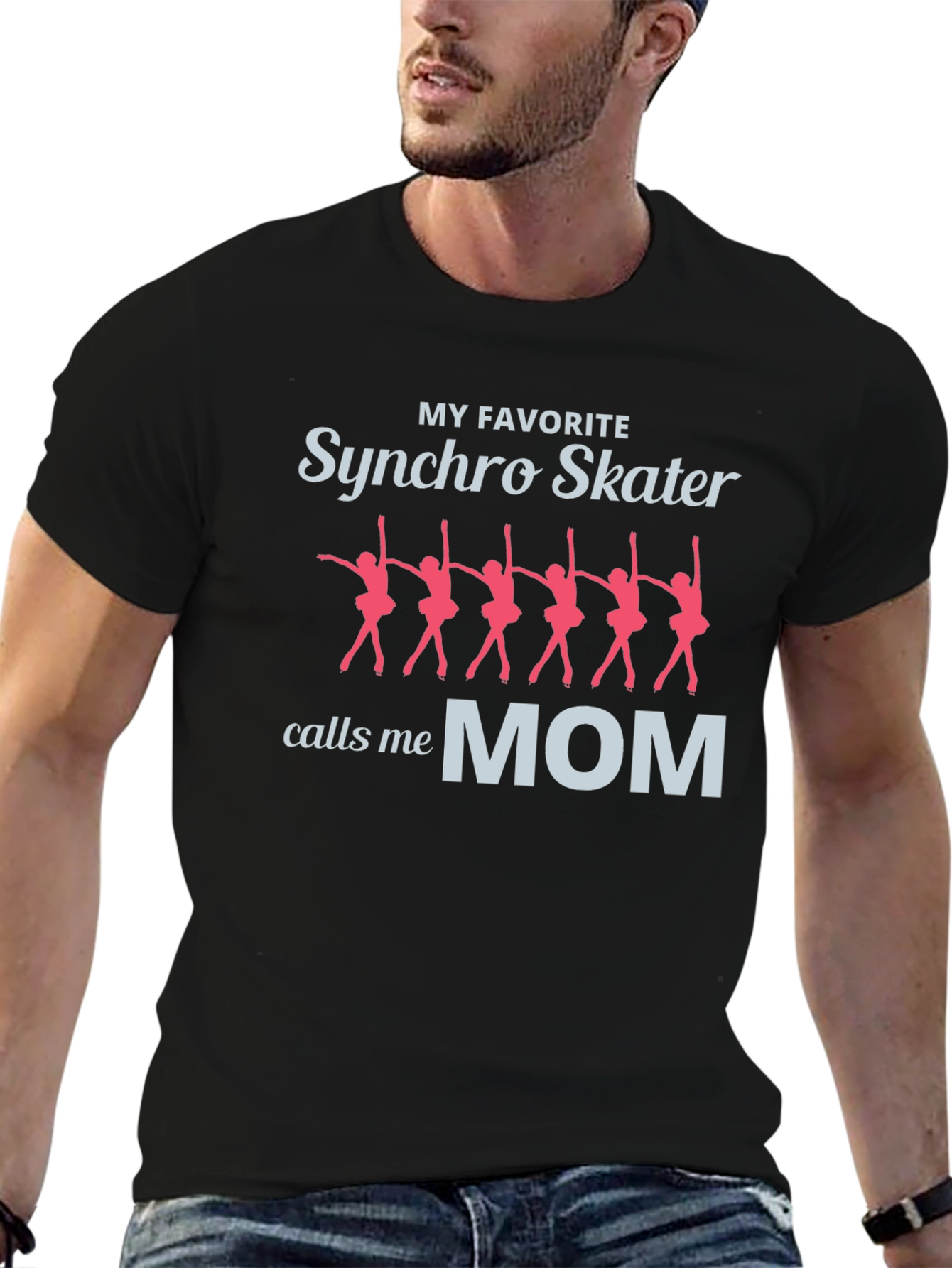 Synchro Skater Mom T-Shirt - Dance Lover Gift
