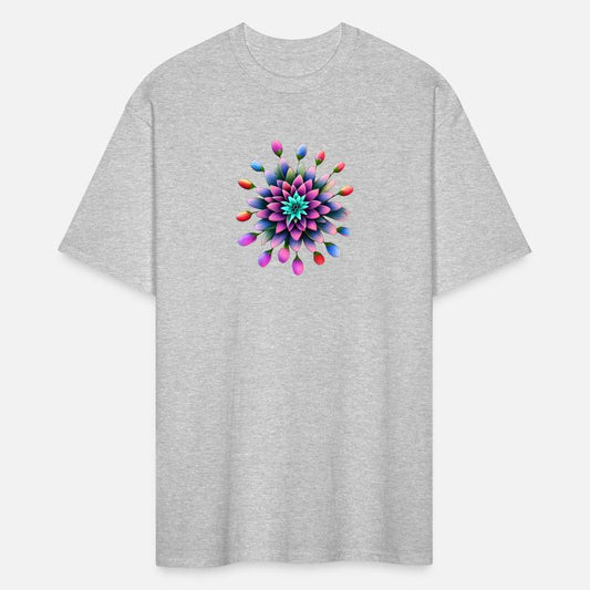 3D Floral Colorful Pattern