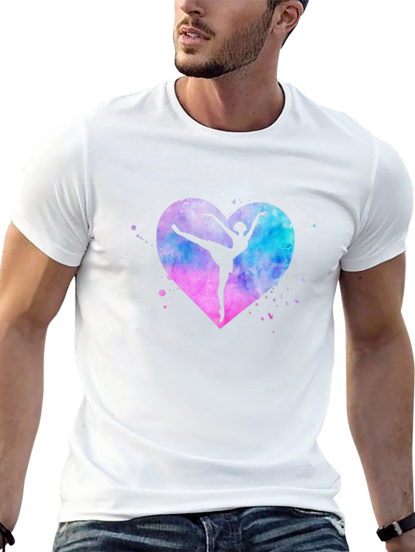 Ballet Heart Graphic T-Shirt
