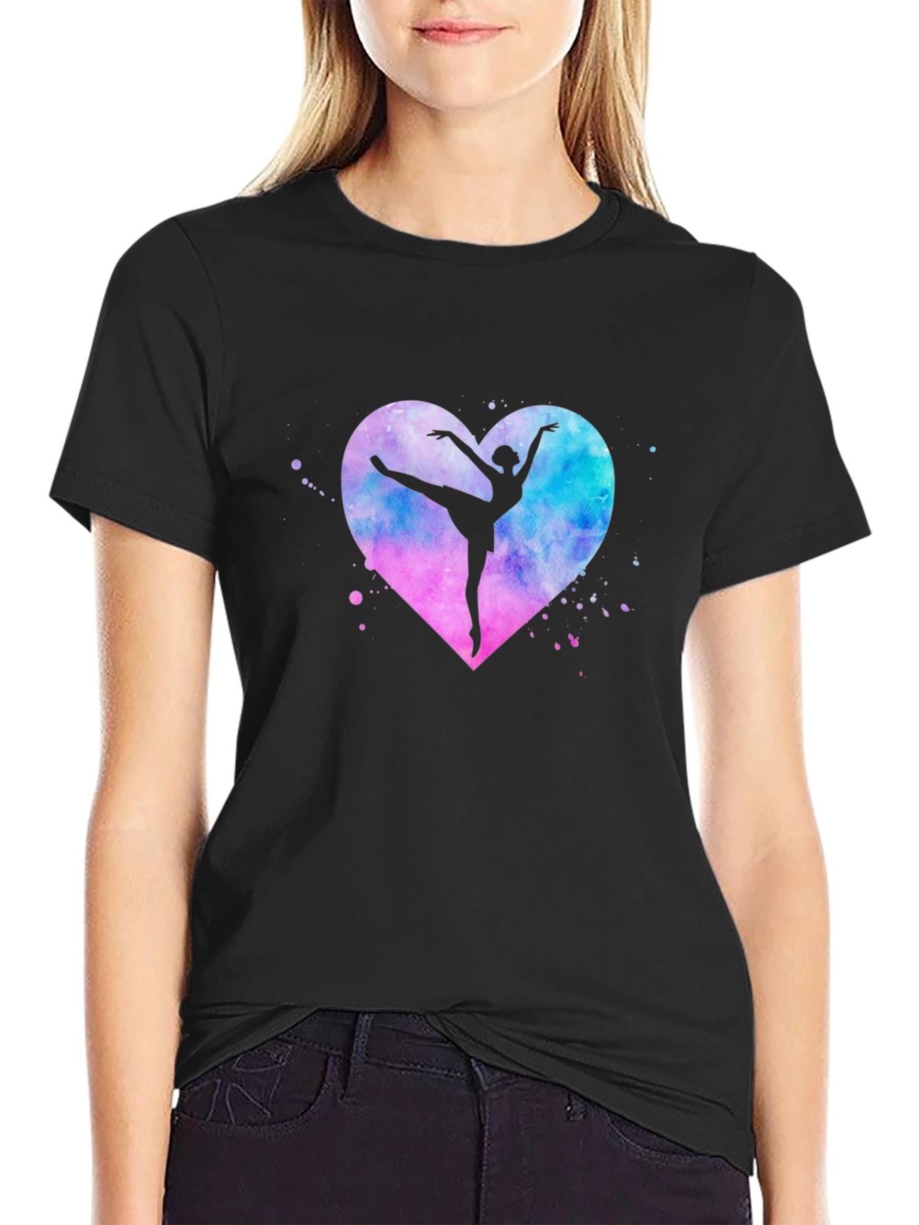Ballet Heart Graphic T-Shirt