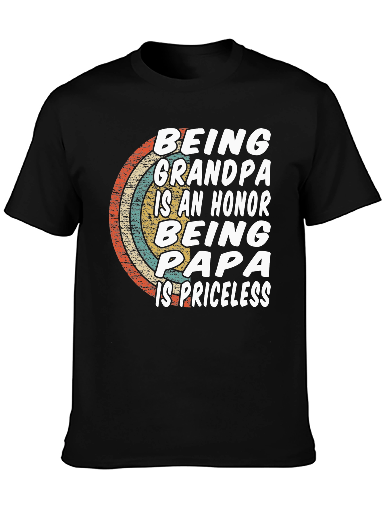 Being Grandpa Papa T-Shirt
