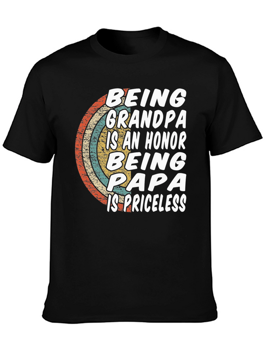 Being Grandpa Papa T-Shirt