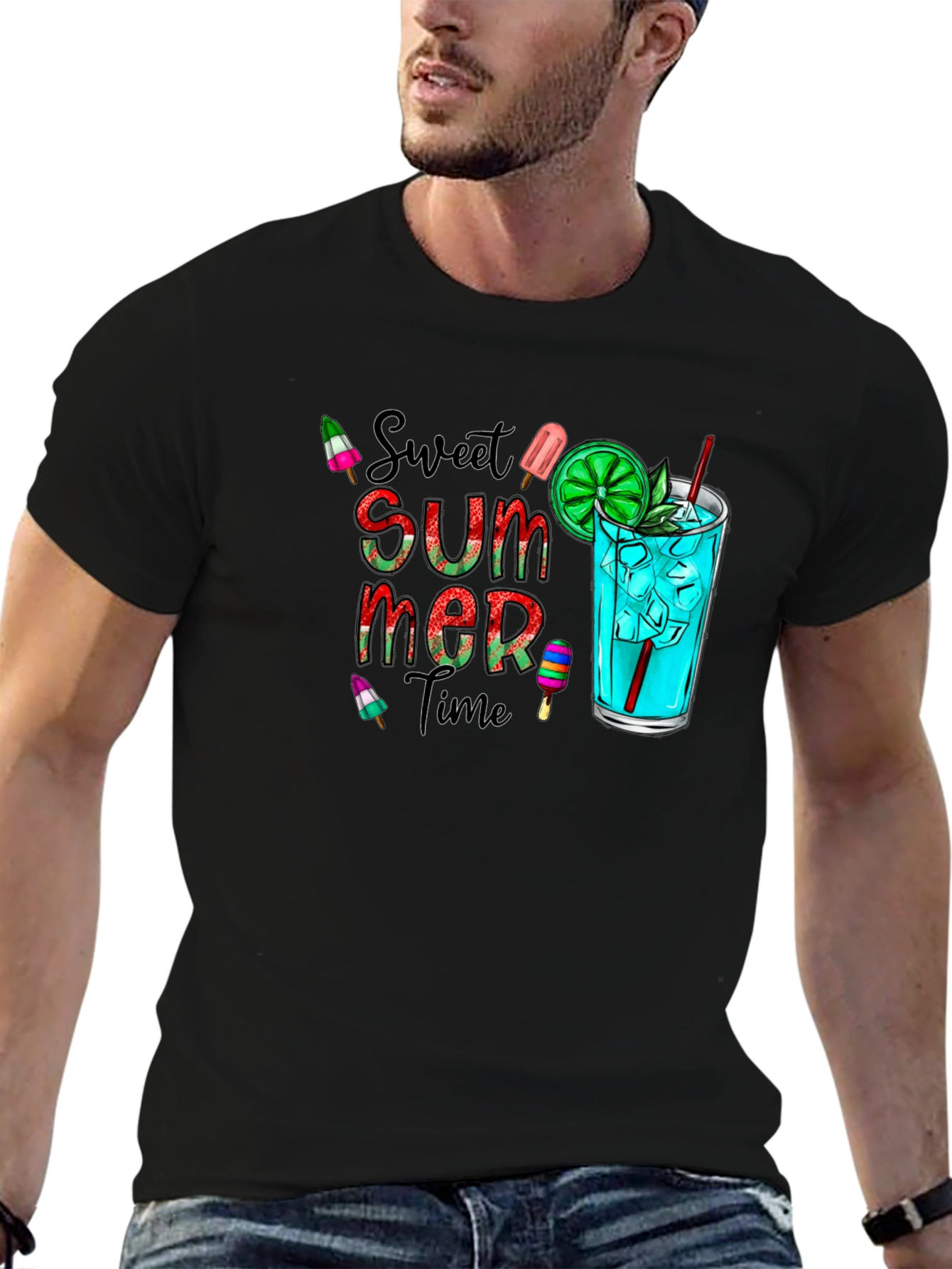 Sweet Summer Time Graphic T-Shirt