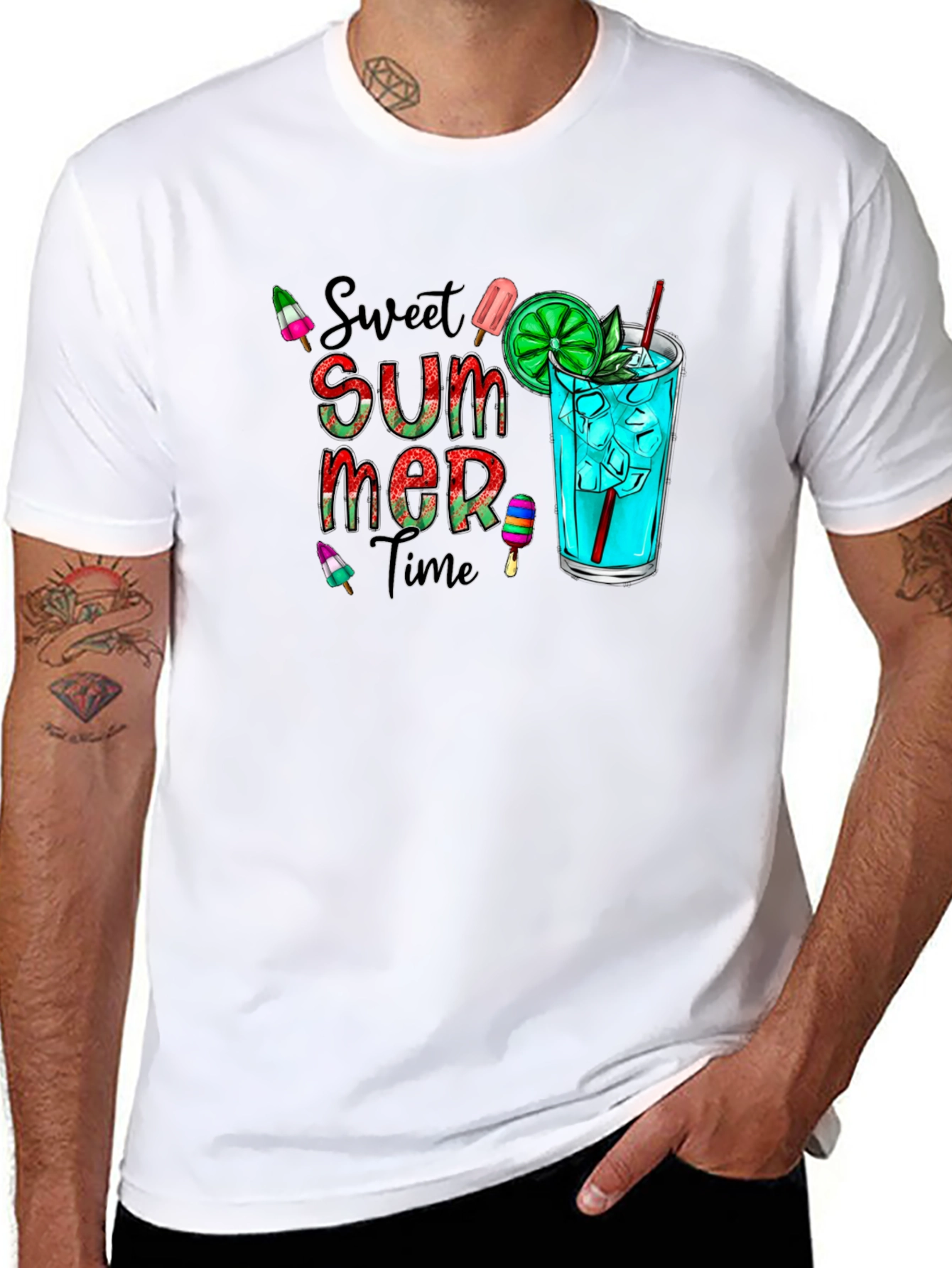 Sweet Summer Time Graphic T-Shirt