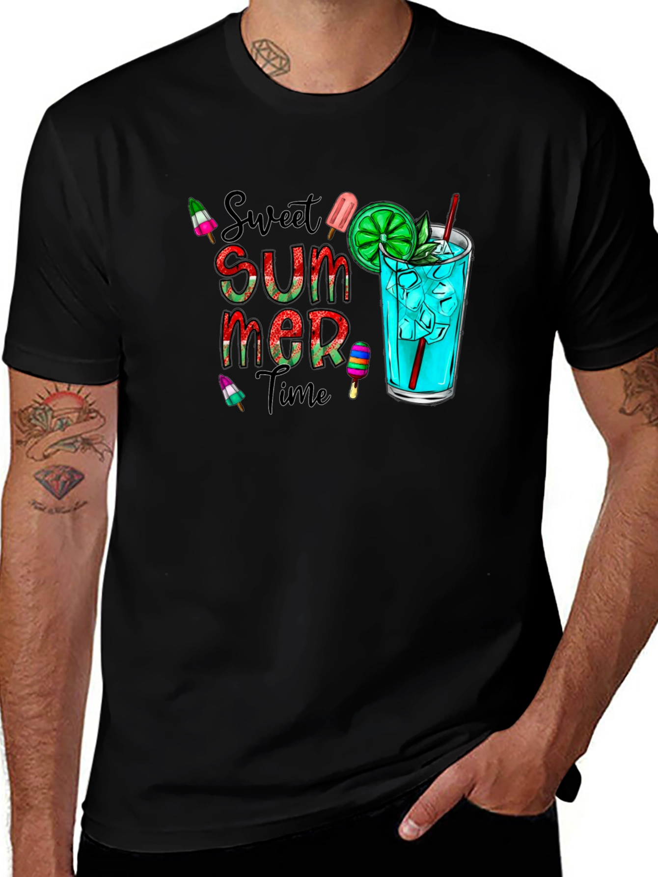 Sweet Summer Time Graphic T-Shirt