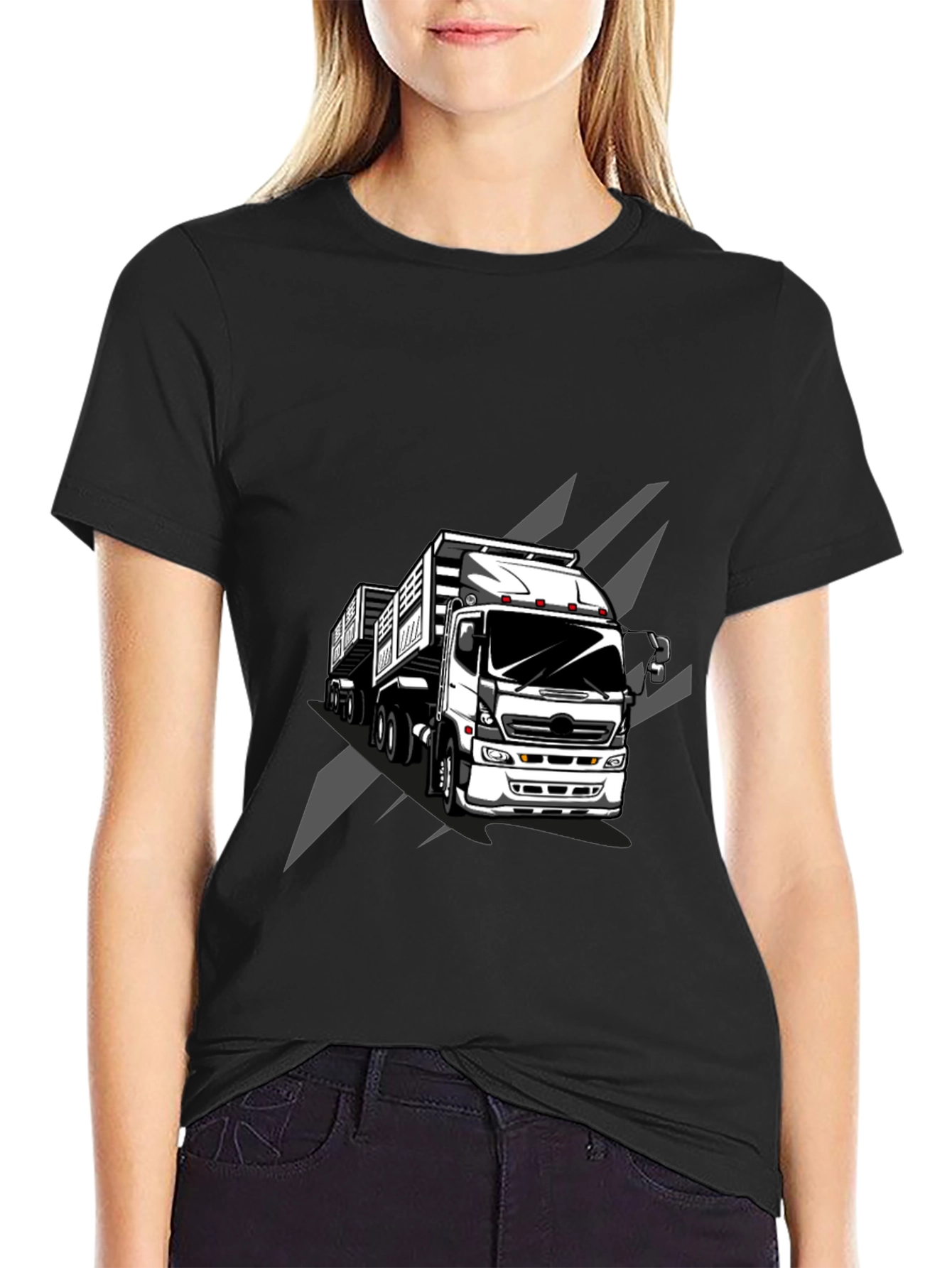 Truck Graphic Tee - Black