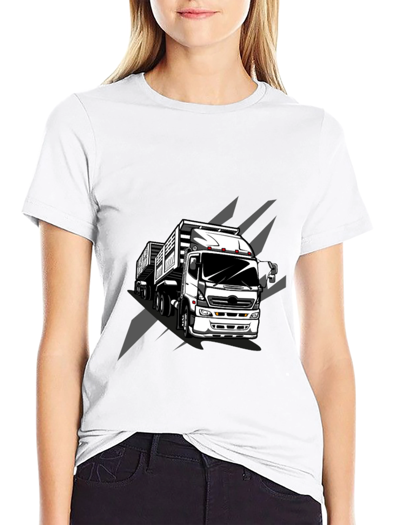 Truck Graphic Tee - Black
