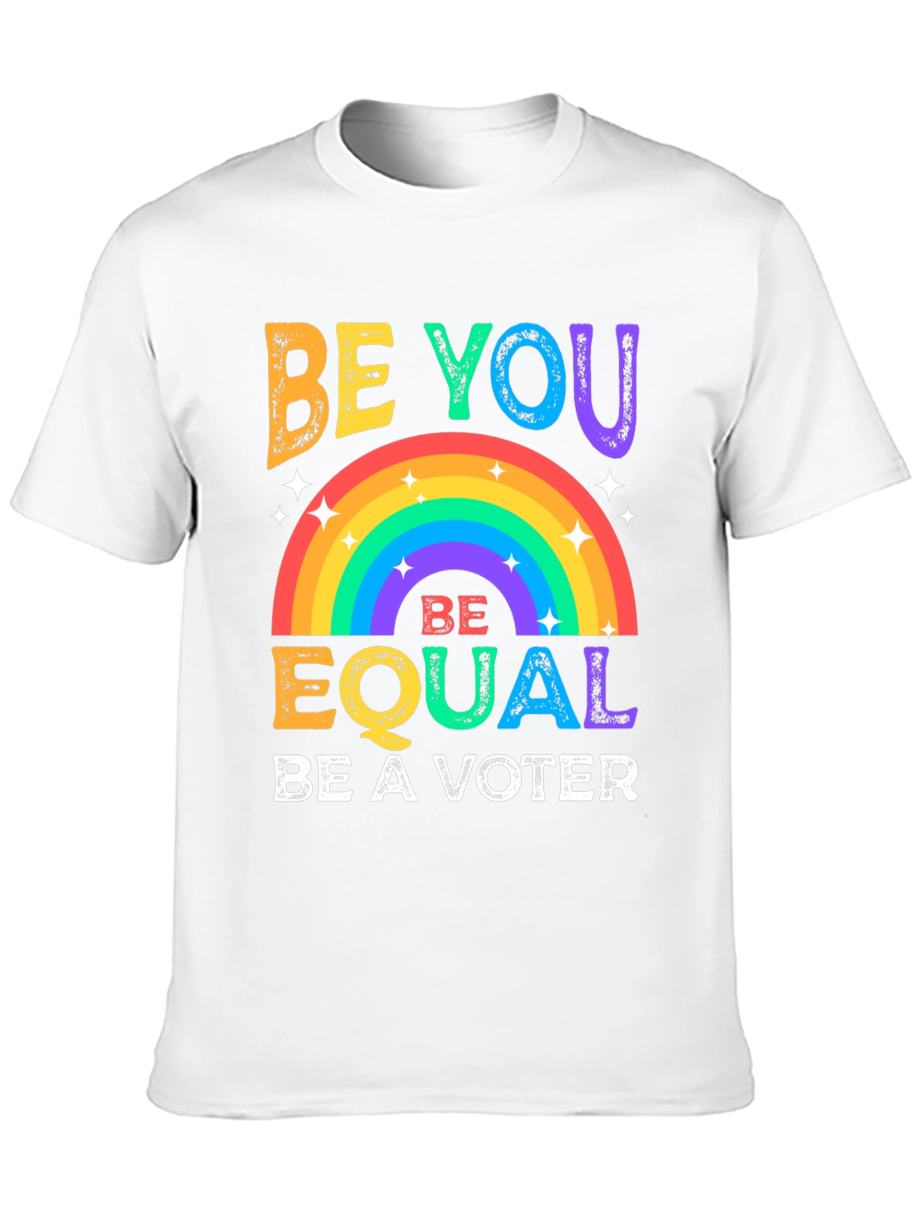 Be You Be Equal Voter Graphic T-Shirt