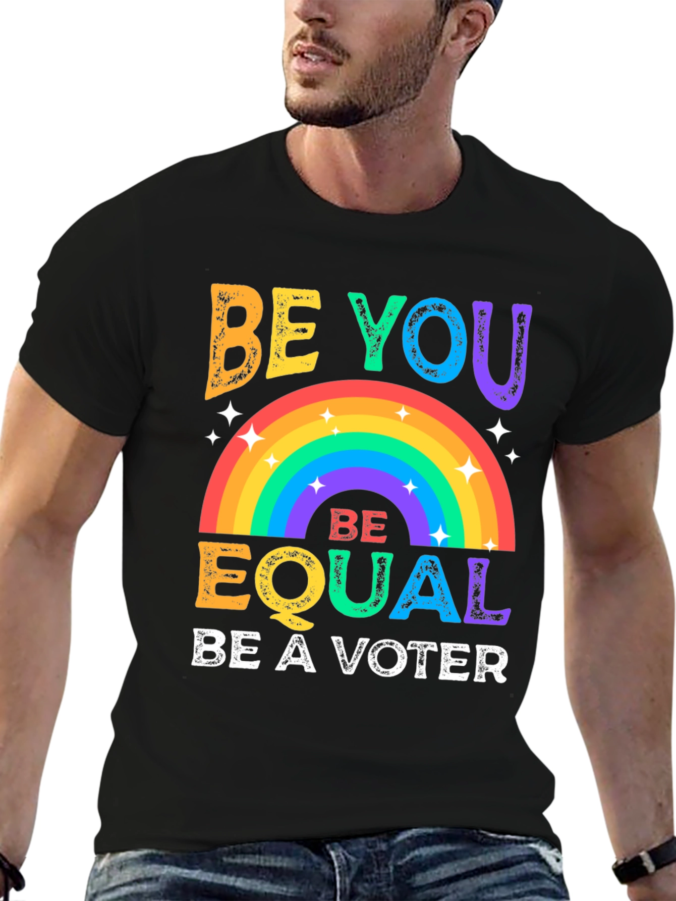 Be You Be Equal Voter Graphic T-Shirt