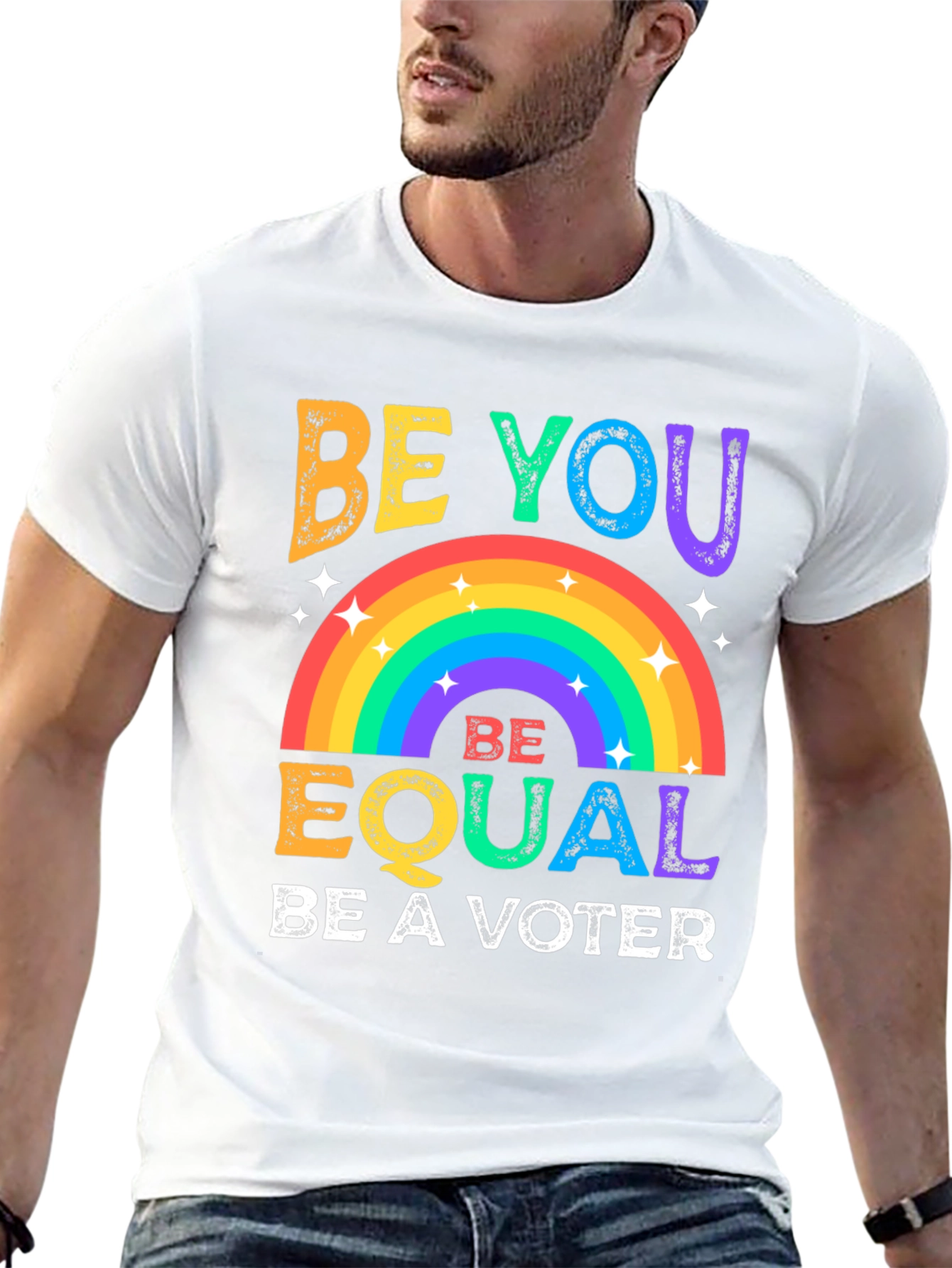 Be You Be Equal Voter Graphic T-Shirt
