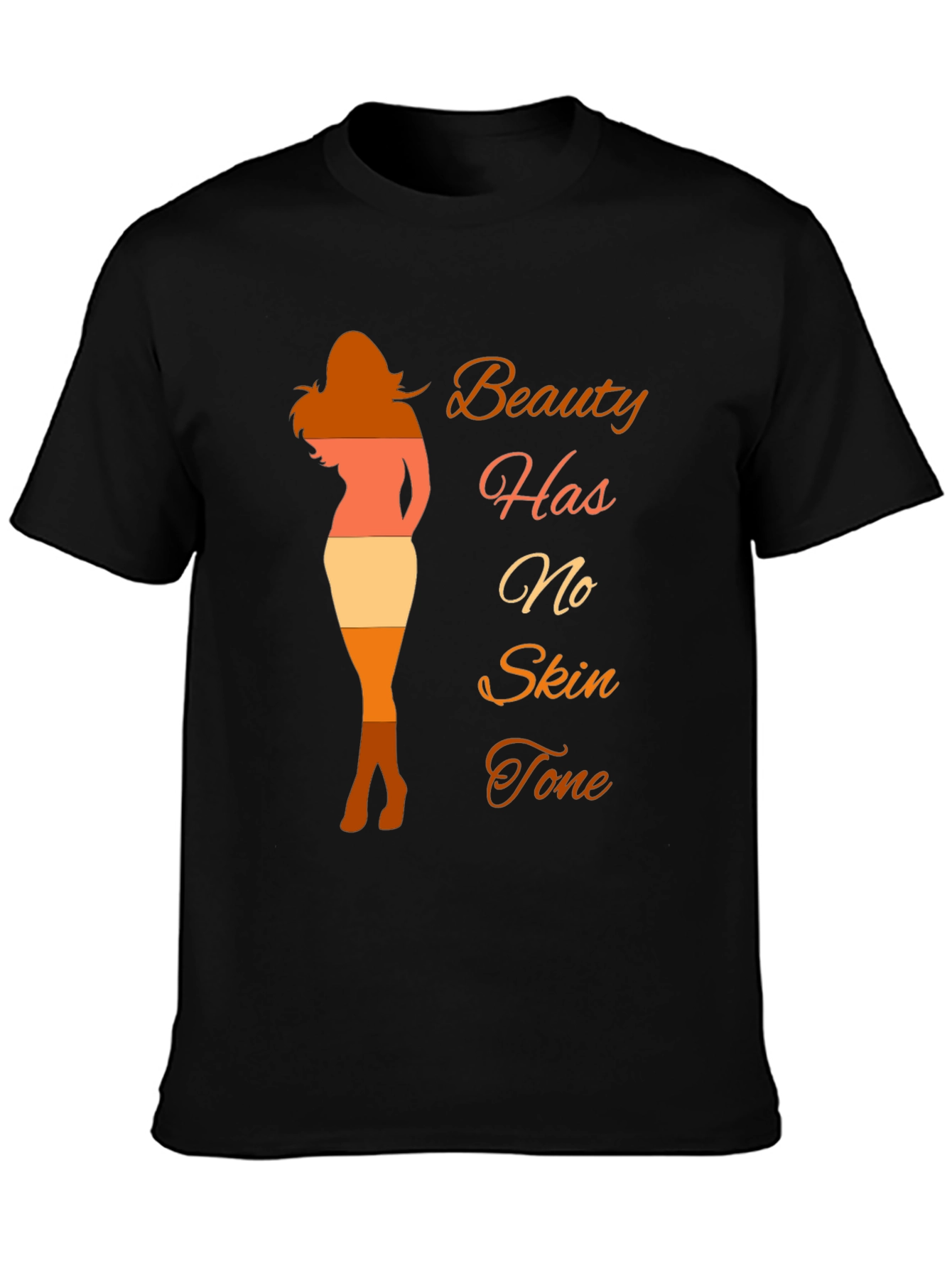 Beauty Has No Skin Tone T-Shirt - Diversity Tee