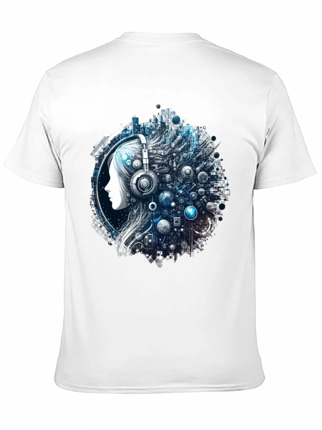 Abstract Tech Mindset Graphic Tee