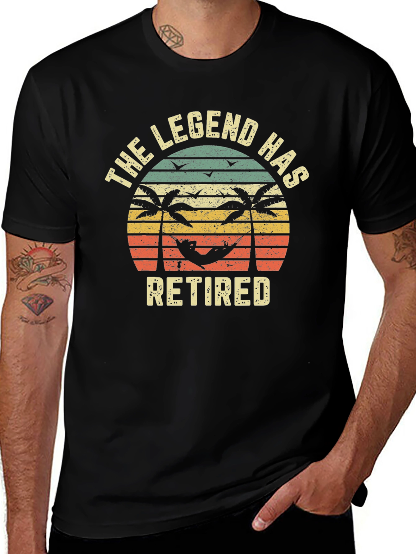 The Legend Has Retired Graphic T-Shirt