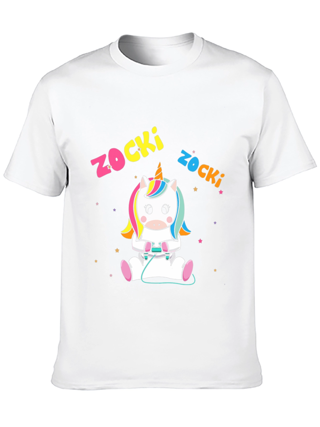 Zocki Gaming Unicorn Black T-Shirt