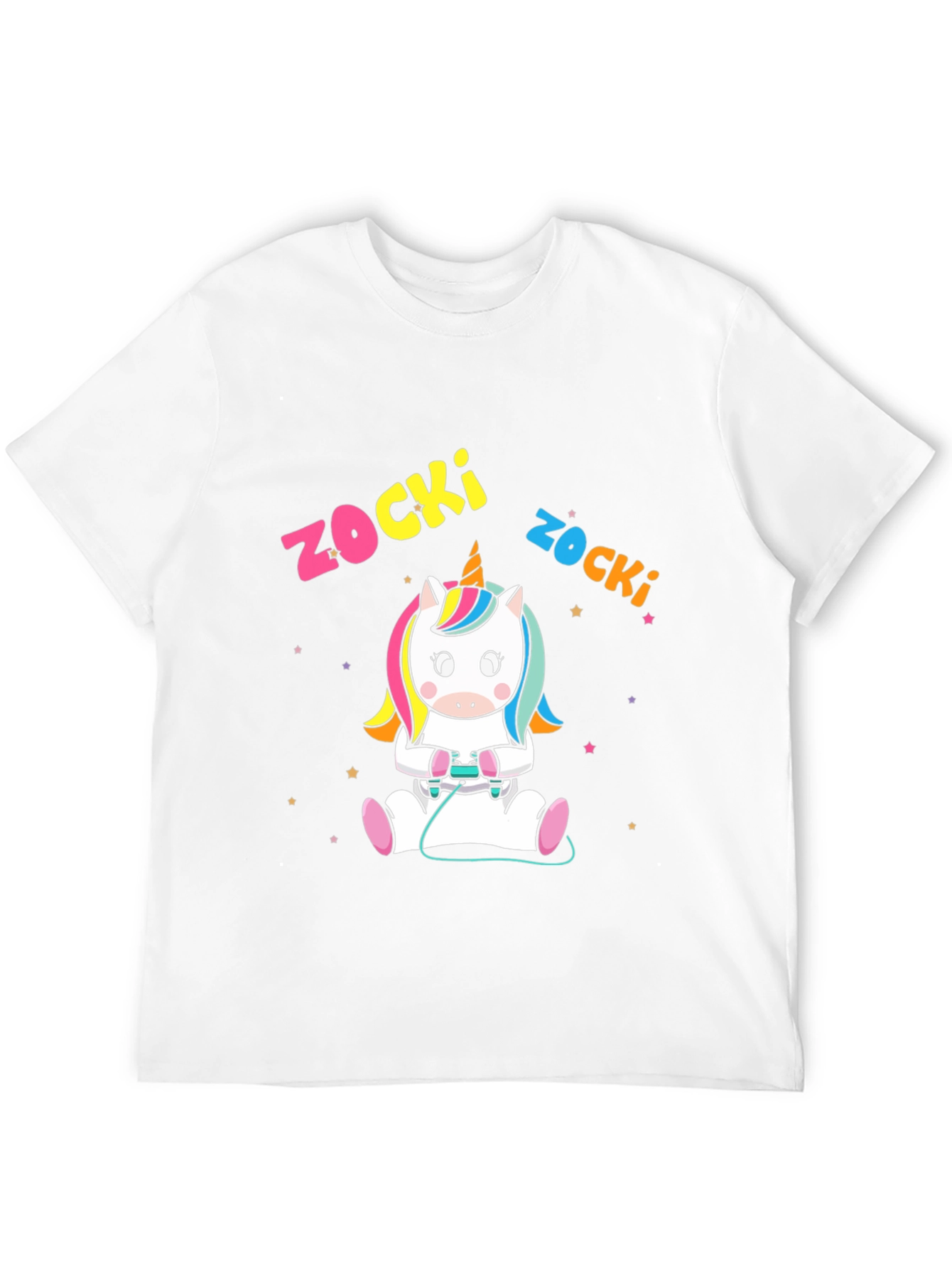 Zocki Gaming Unicorn Black T-Shirt