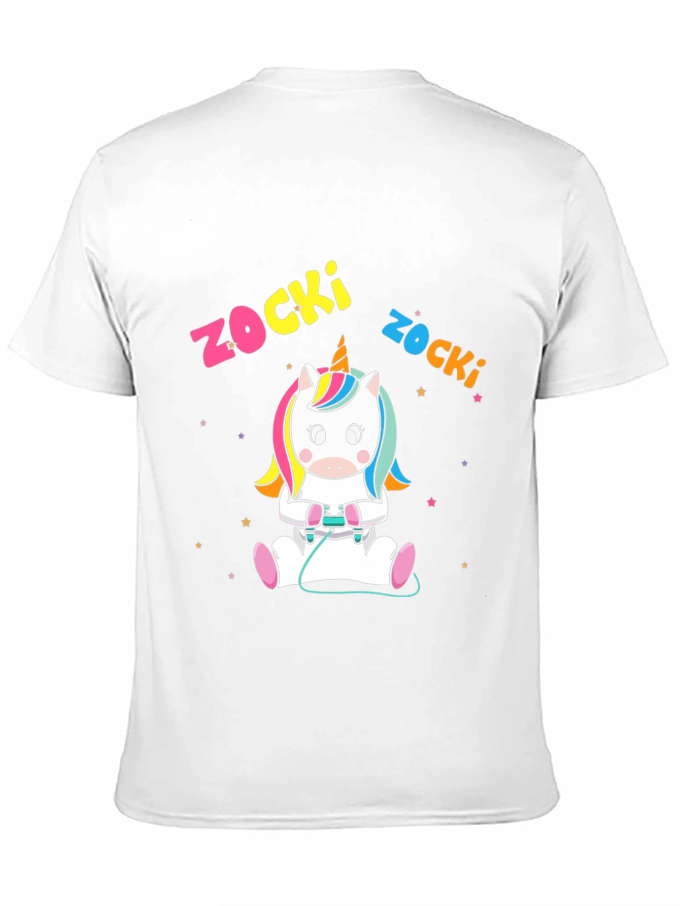 Zocki Gaming Unicorn Black T-Shirt