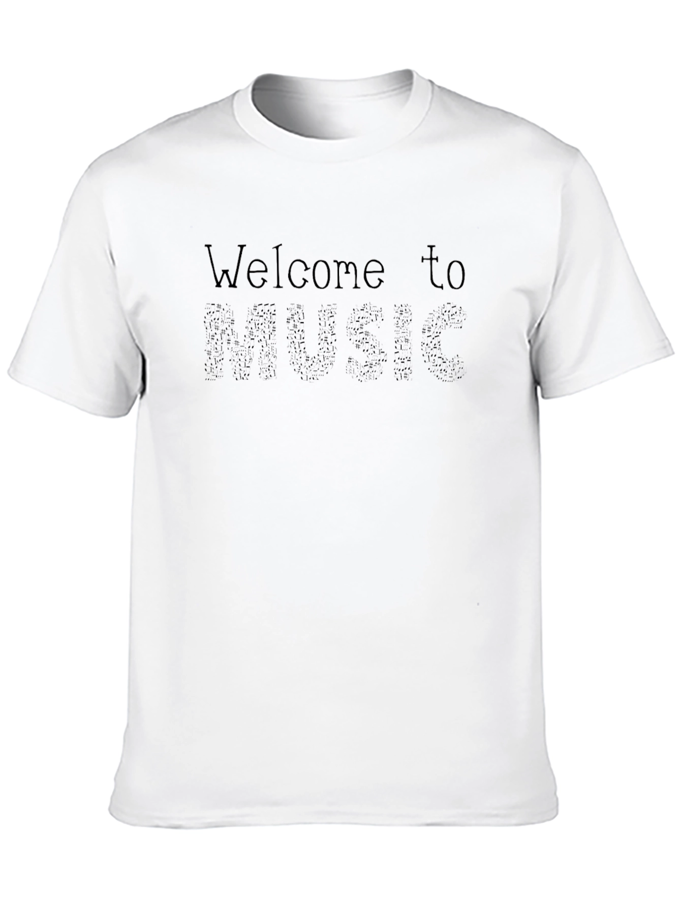 Welcome to Music Graphic Tee