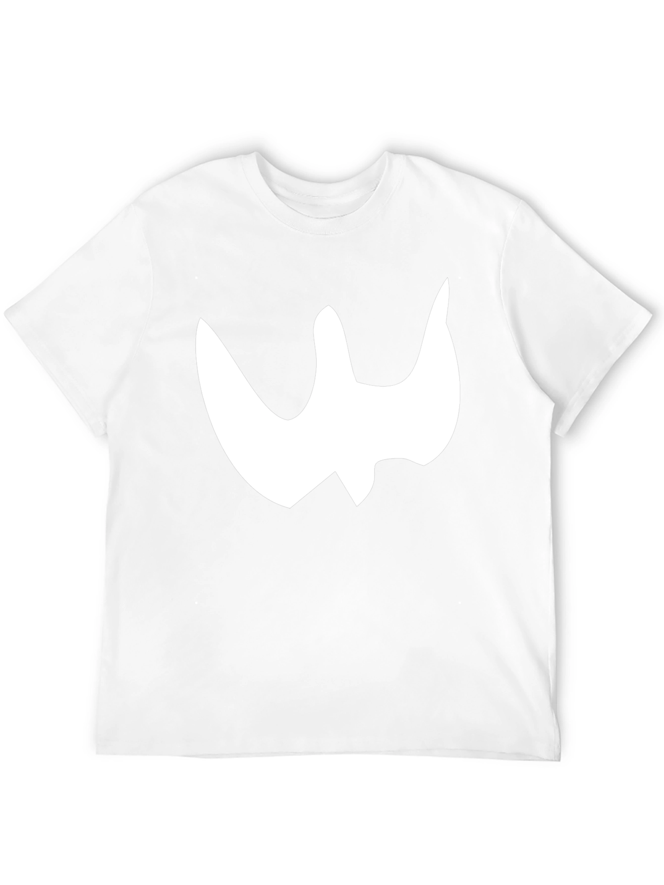 Abstract Graphic Print Black T-Shirt