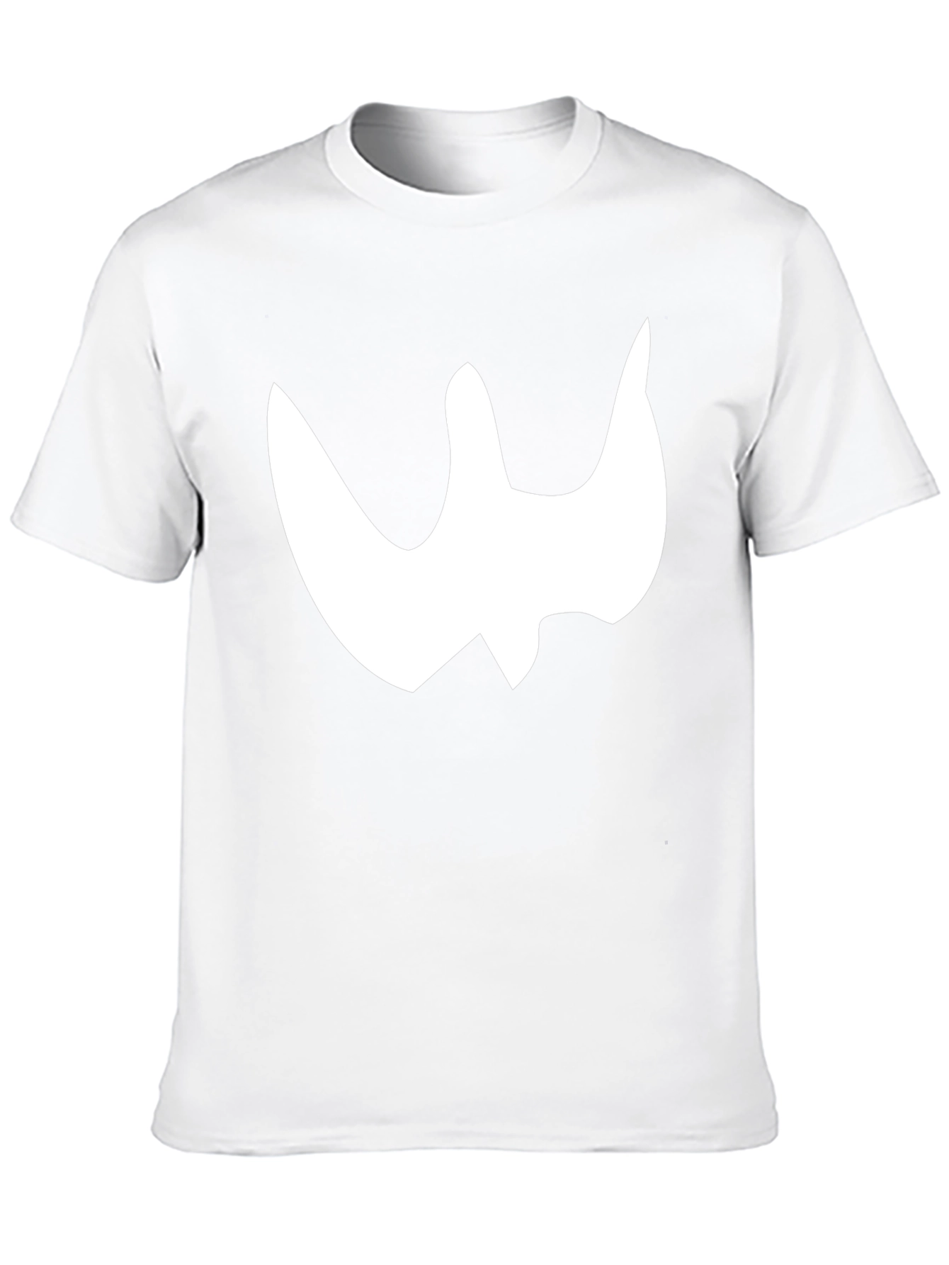 Abstract Graphic Print Black T-Shirt