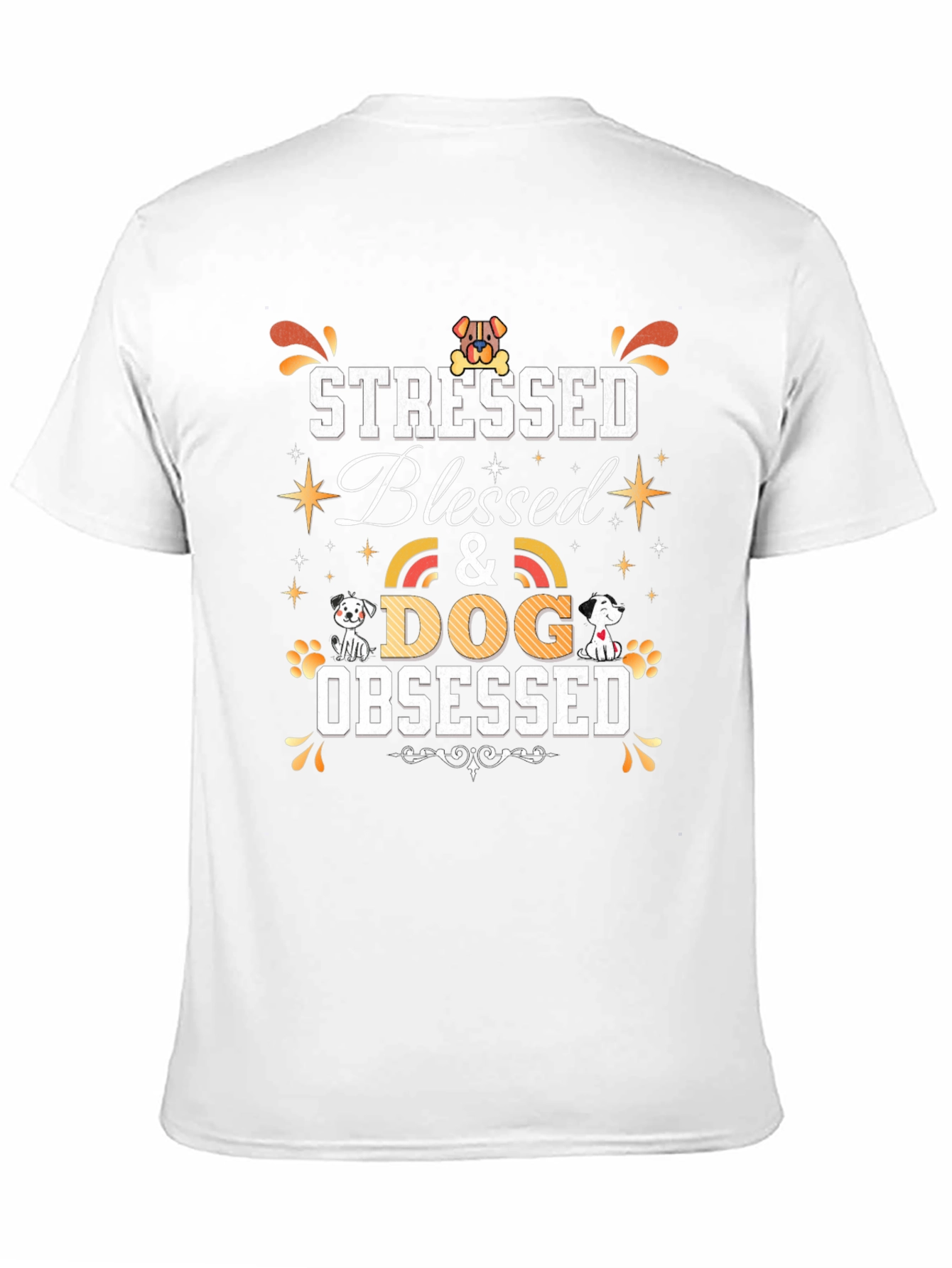 Stressed Blessed & Dog Obsessed T-Shirt