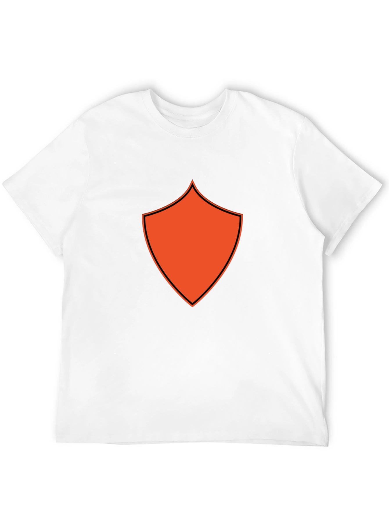Bold Shield Graphic Black T-Shirt