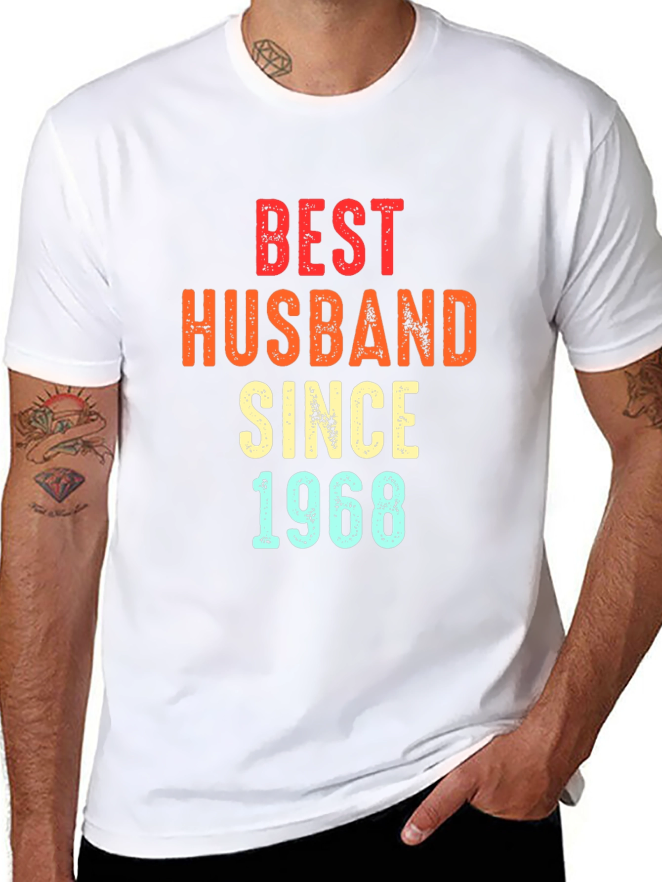 Best Husband Since 1968 Graphic T-Shirt