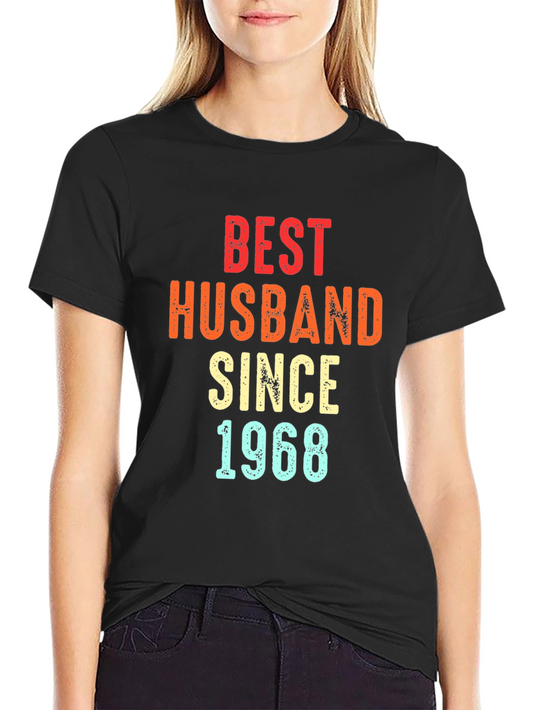 Best Husband Since 1968 Graphic T-Shirt