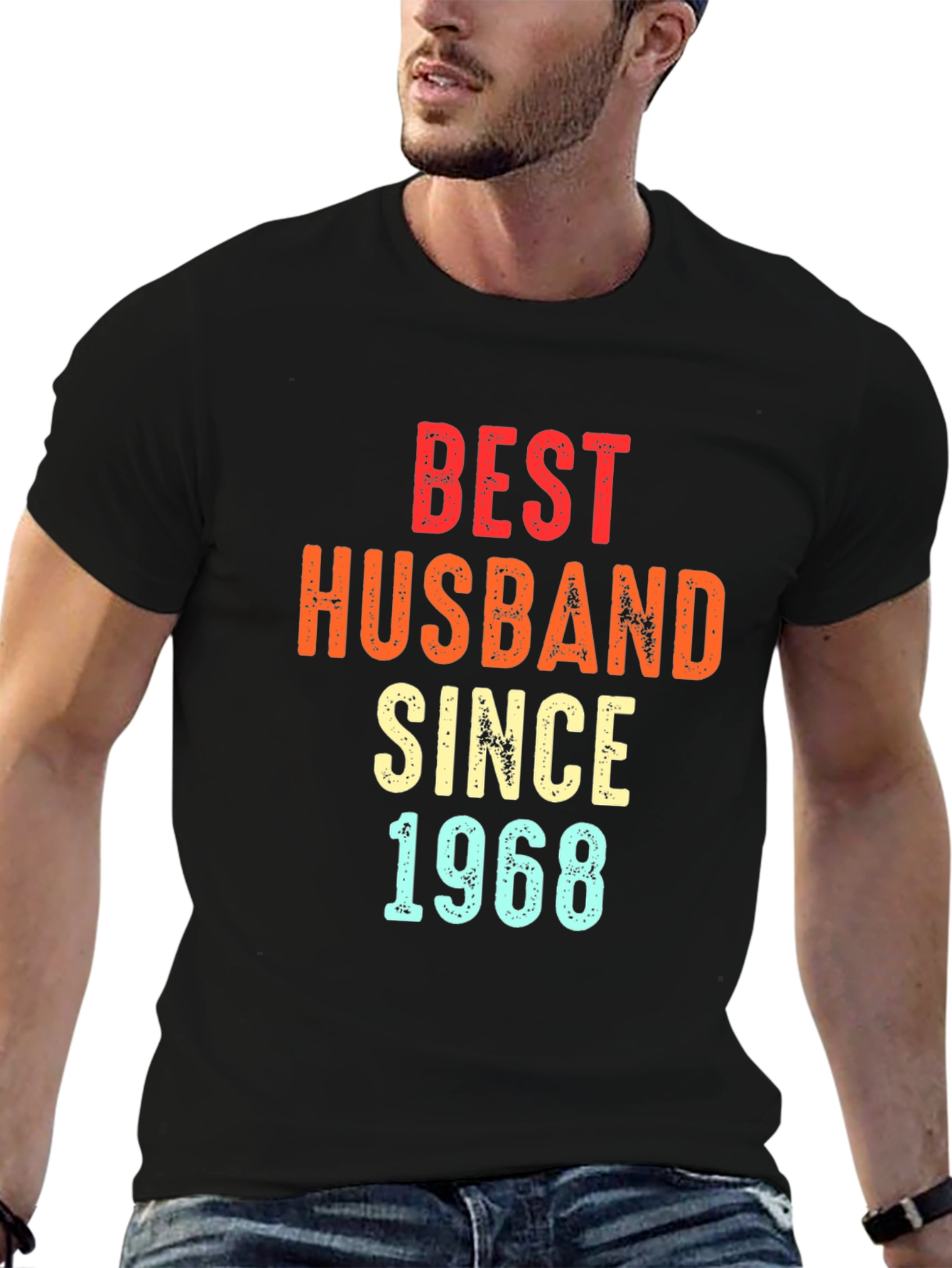 Best Husband Since 1968 Graphic T-Shirt
