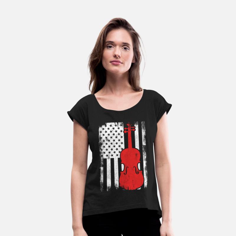 4th of July USA Violin