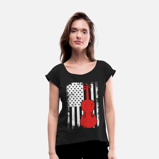 4th of July USA Violin