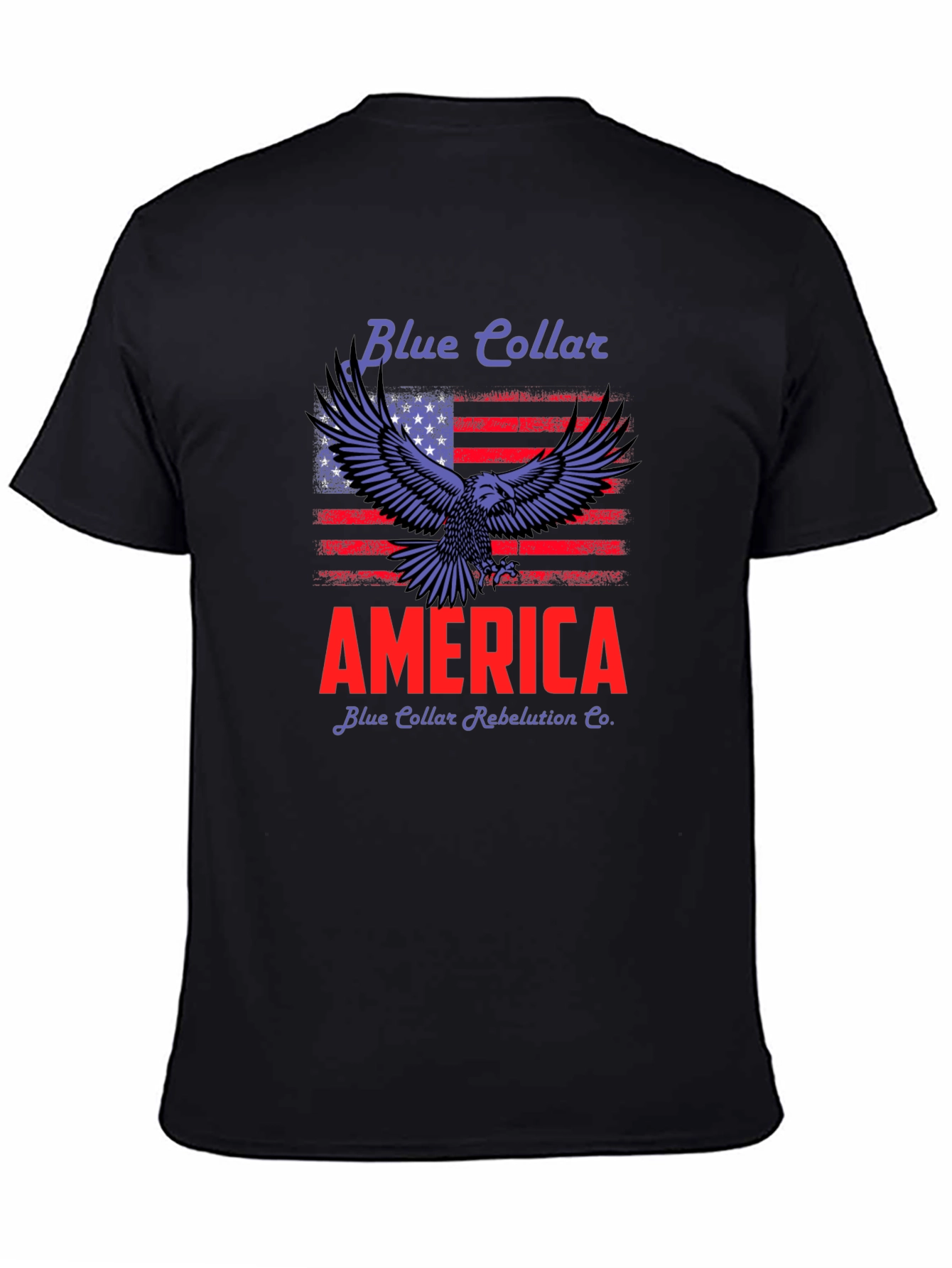 Blue Collar America Eagle Graphic Tee