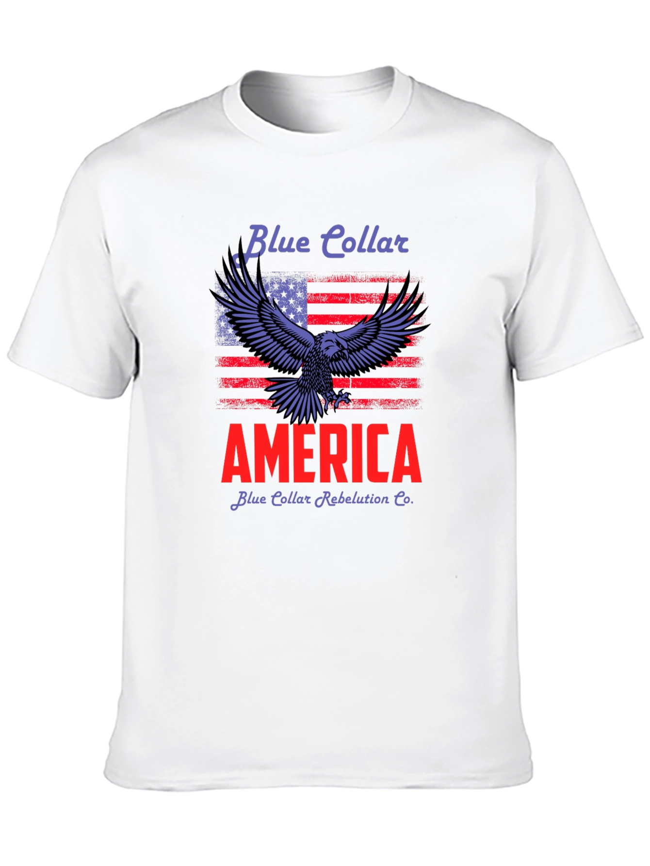 Blue Collar America Eagle Graphic Tee