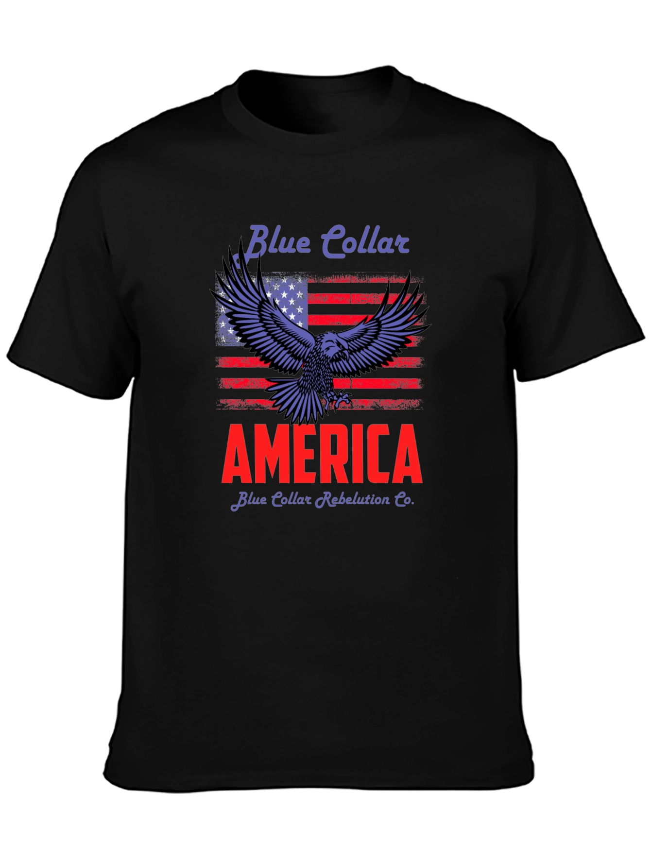 Blue Collar America Eagle Graphic Tee