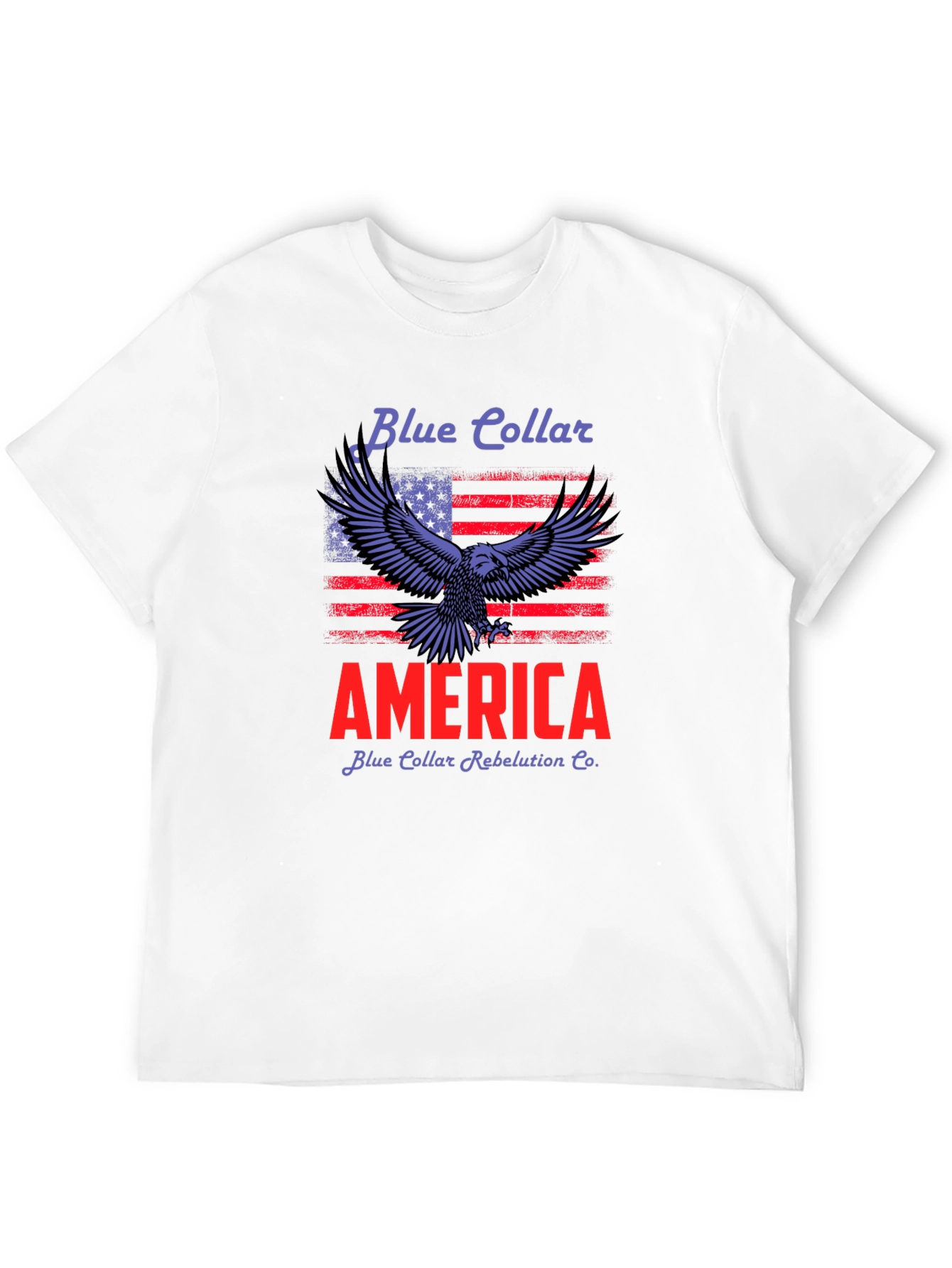 Blue Collar America Eagle Graphic Tee