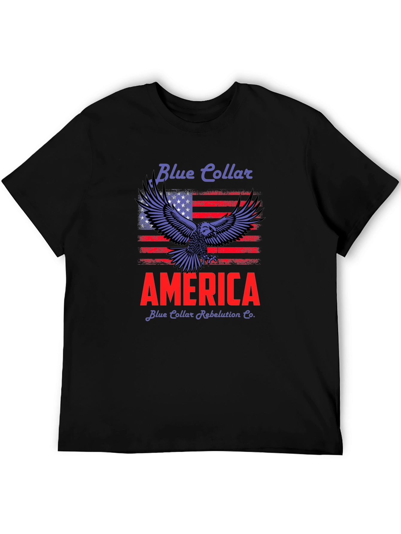 Blue Collar America Eagle Graphic Tee