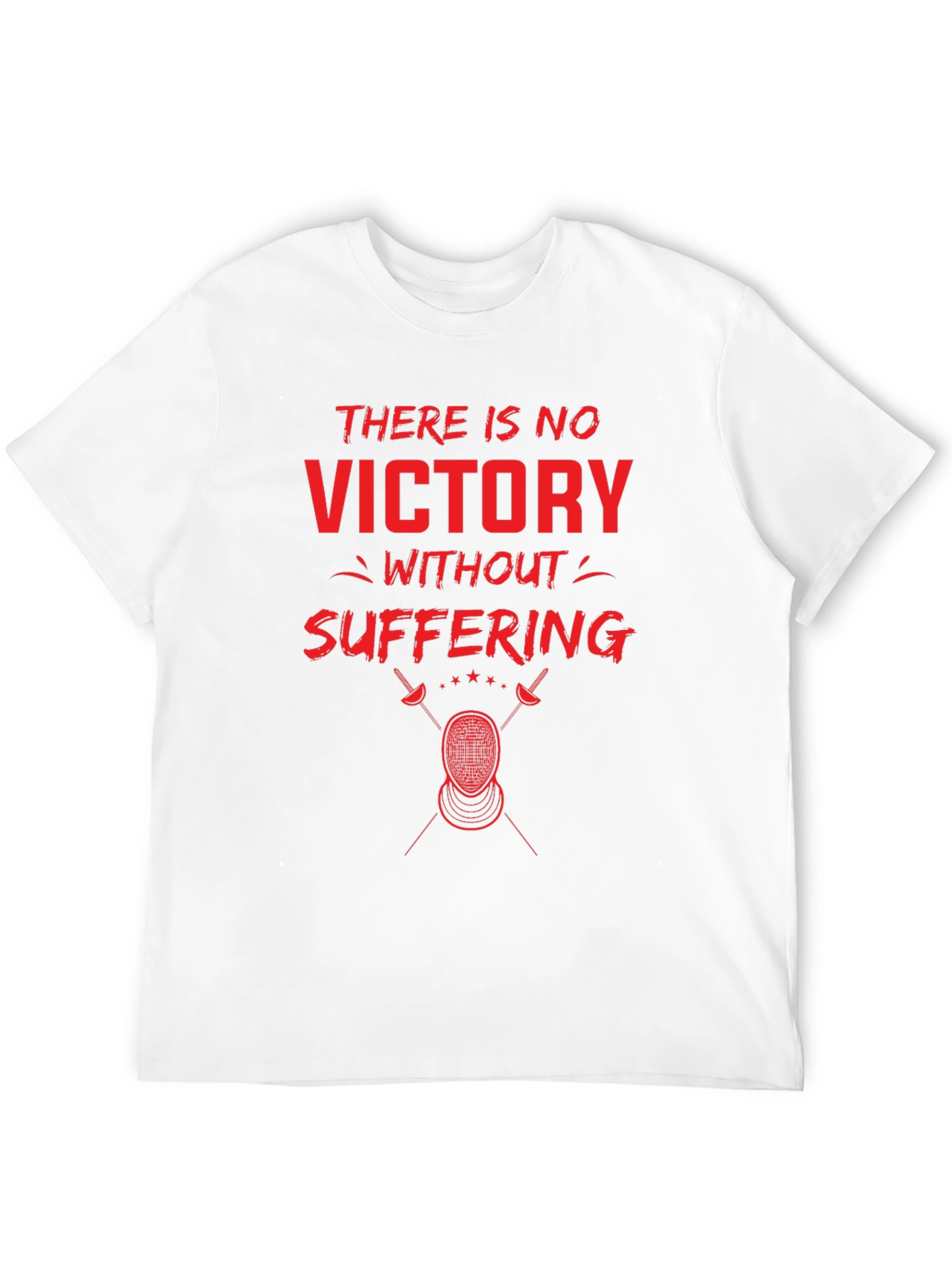 Victory Through Suffering Fencing T-Shirt