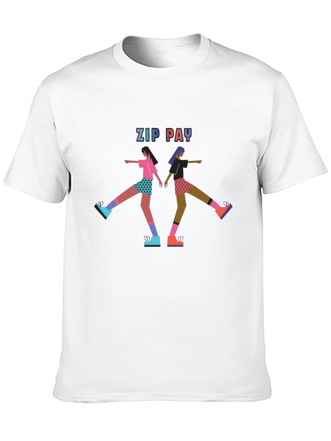 Zip Pay Graphic Tee - Cool Fashion