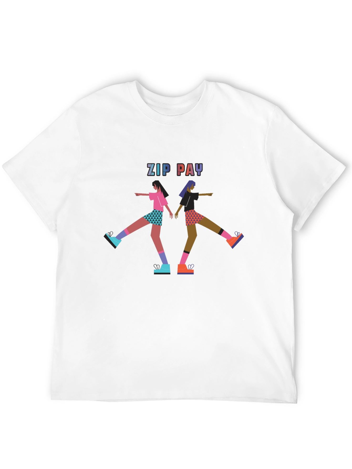 Zip Pay Graphic Tee - Cool Fashion