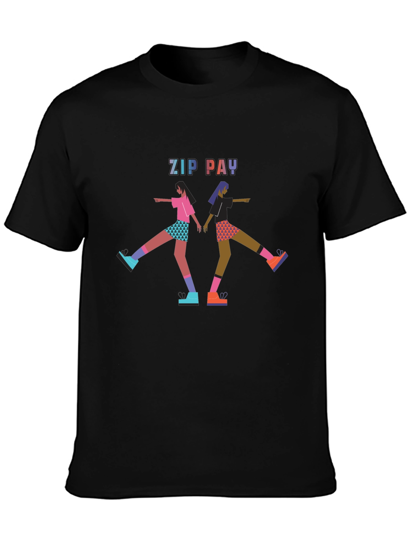 Zip Pay Graphic Tee - Cool Fashion
