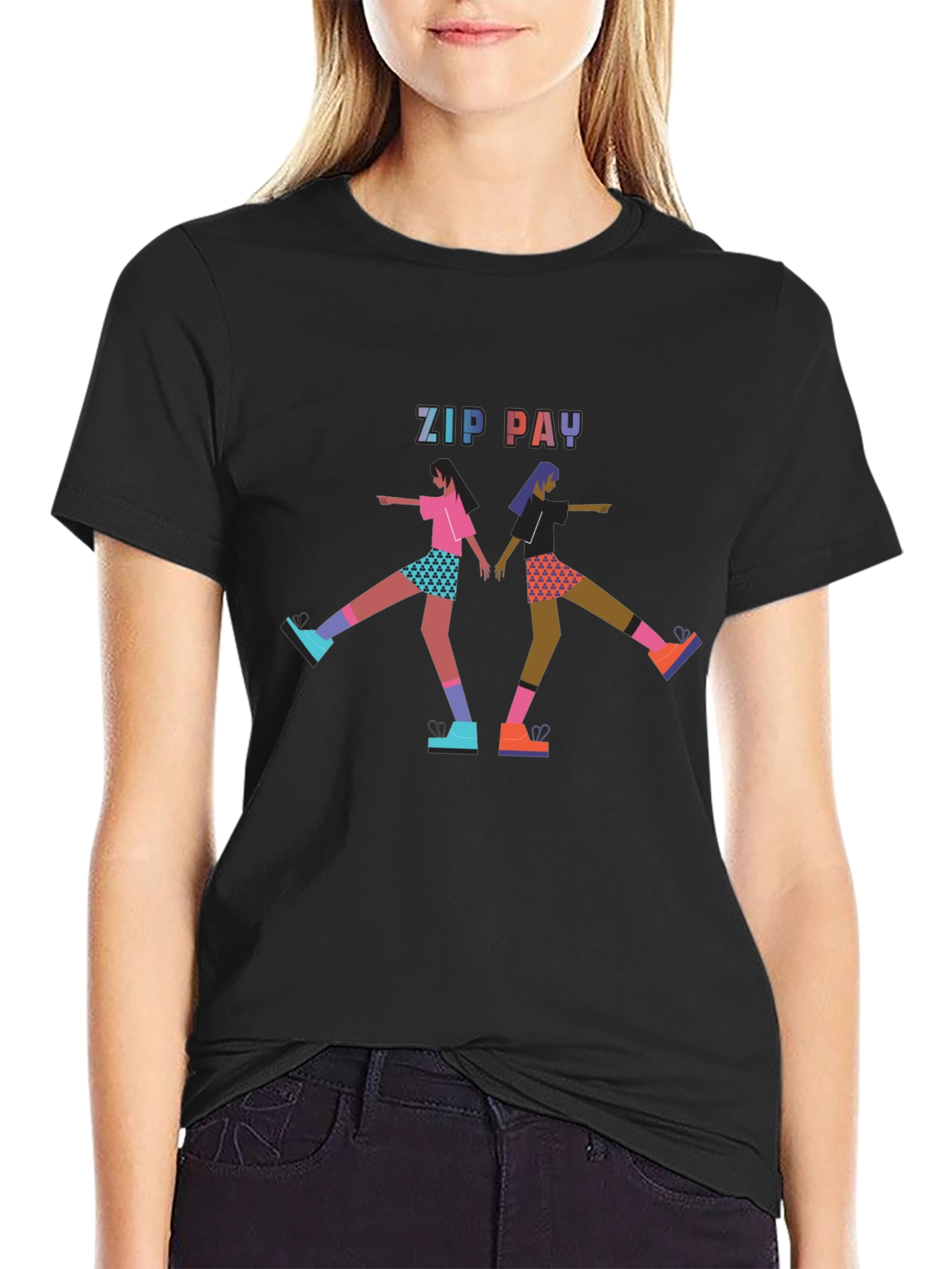 Zip Pay Graphic Tee - Cool Fashion