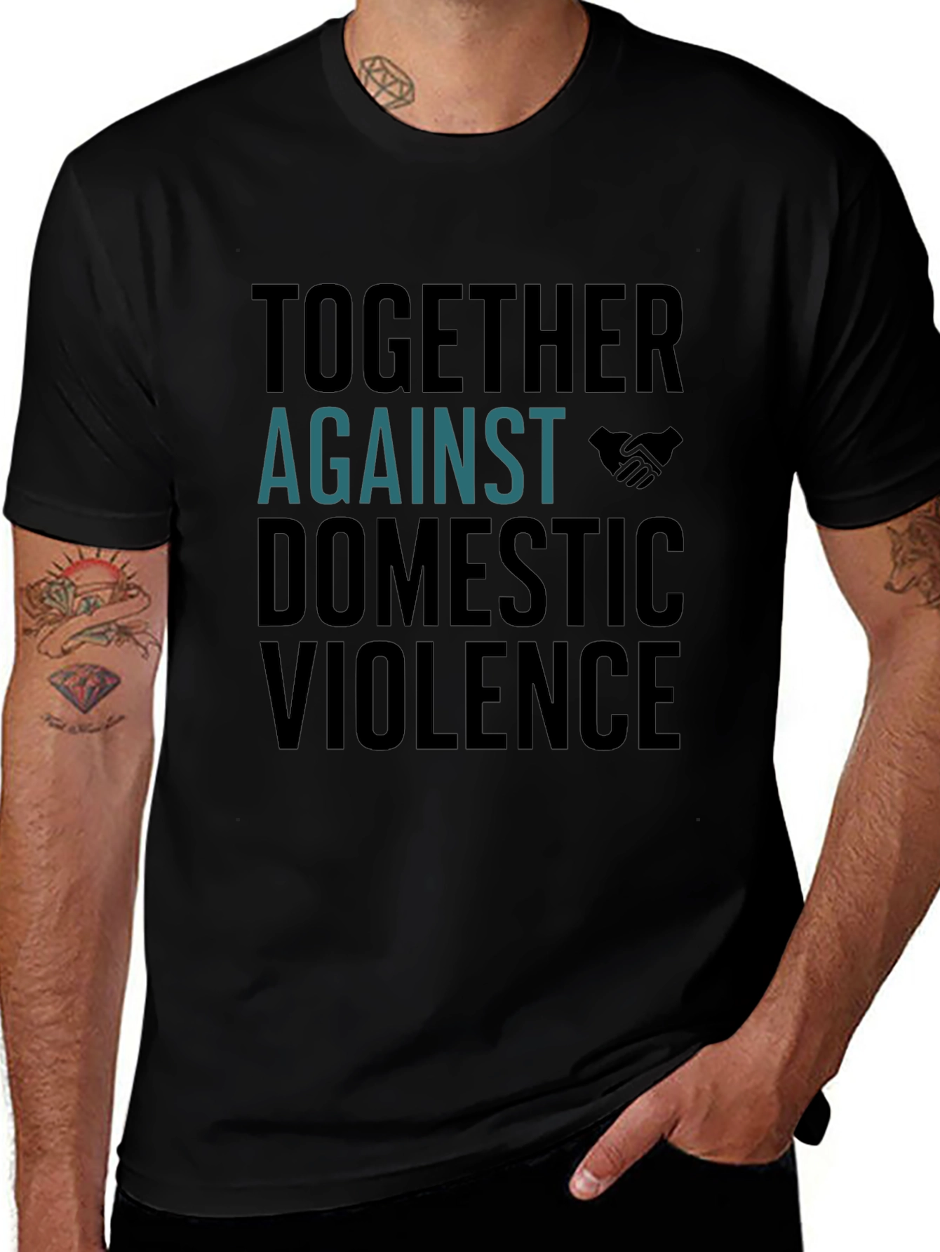 Together Against Domestic Violence T-Shirt