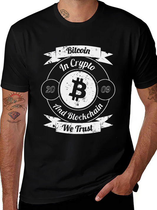 Bitcoin Crypto Blockchain Trust T-Shirt
