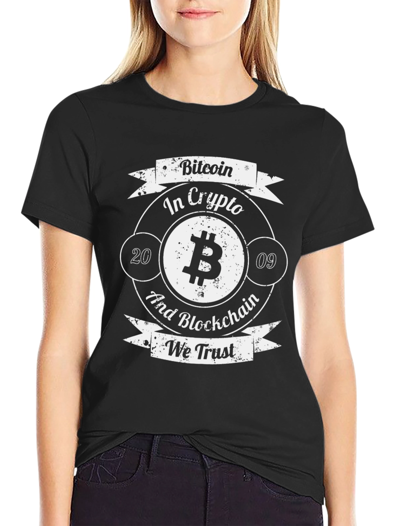Bitcoin Crypto Blockchain Trust T-Shirt