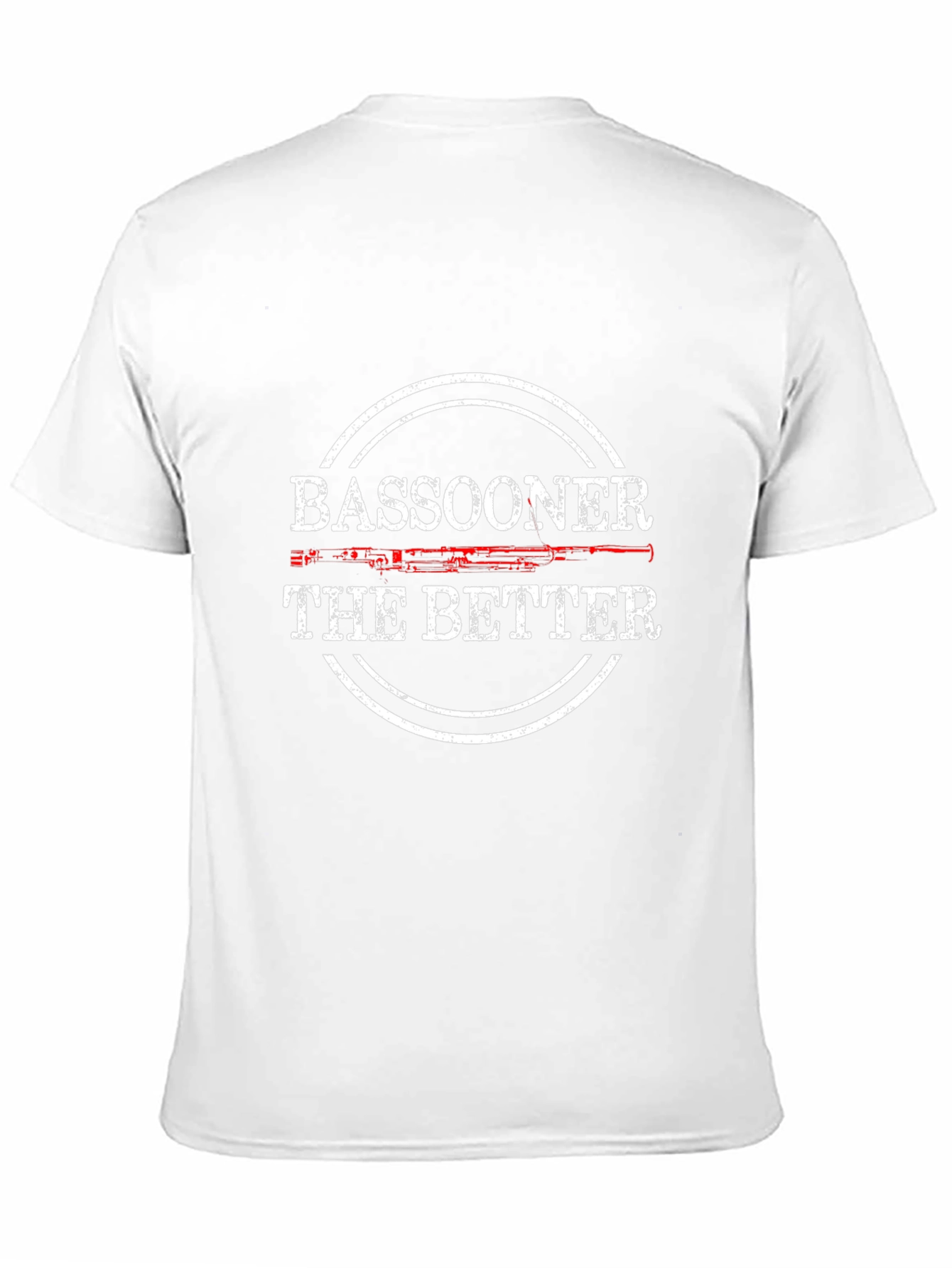Bassooner The Better T-Shirt Funny Music Band Tee