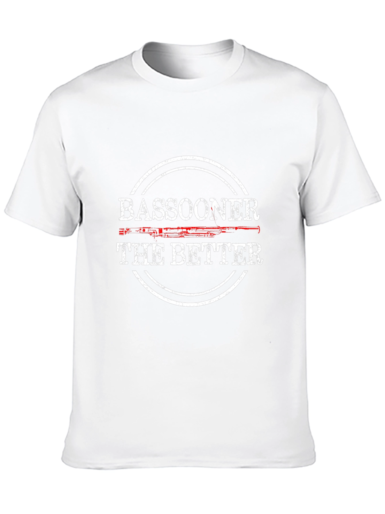 Bassooner The Better T-Shirt Funny Music Band Tee