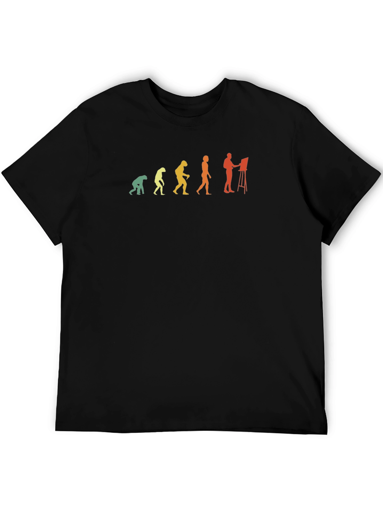 Artist Evolution Black T-Shirt