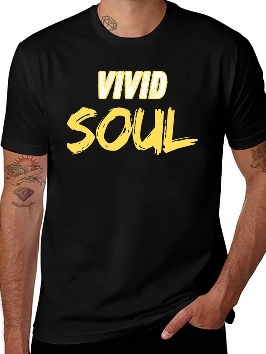 Vivid Soul Black Graphic Tee